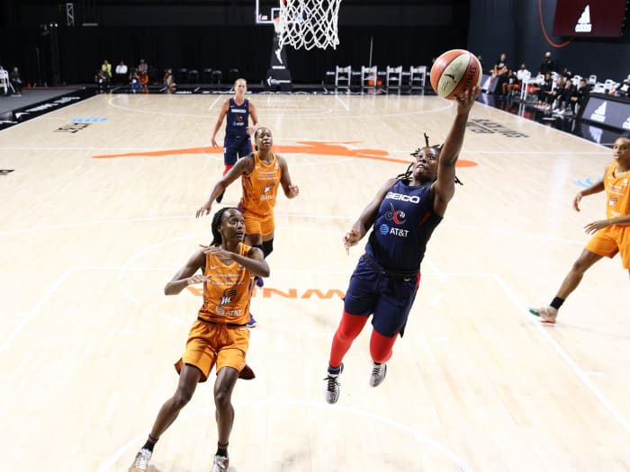 Ariel Atkins of the Washington Mystics